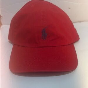 Polo by Ralph Lauren Red Baseball Hat